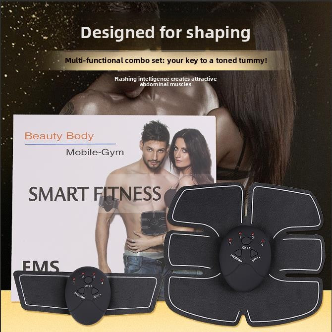 Home-use rechargeable abdominal muscle patch