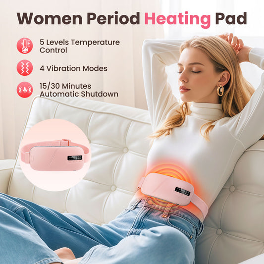 Hot compress warm palace heating belt