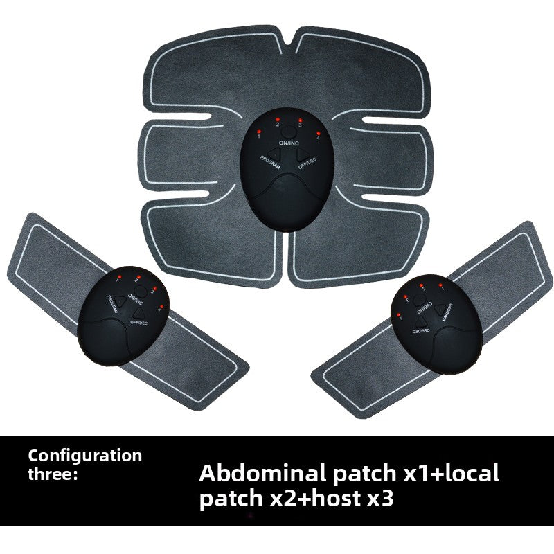 Home-use rechargeable abdominal muscle patch