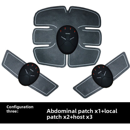 Home-use rechargeable abdominal muscle patch