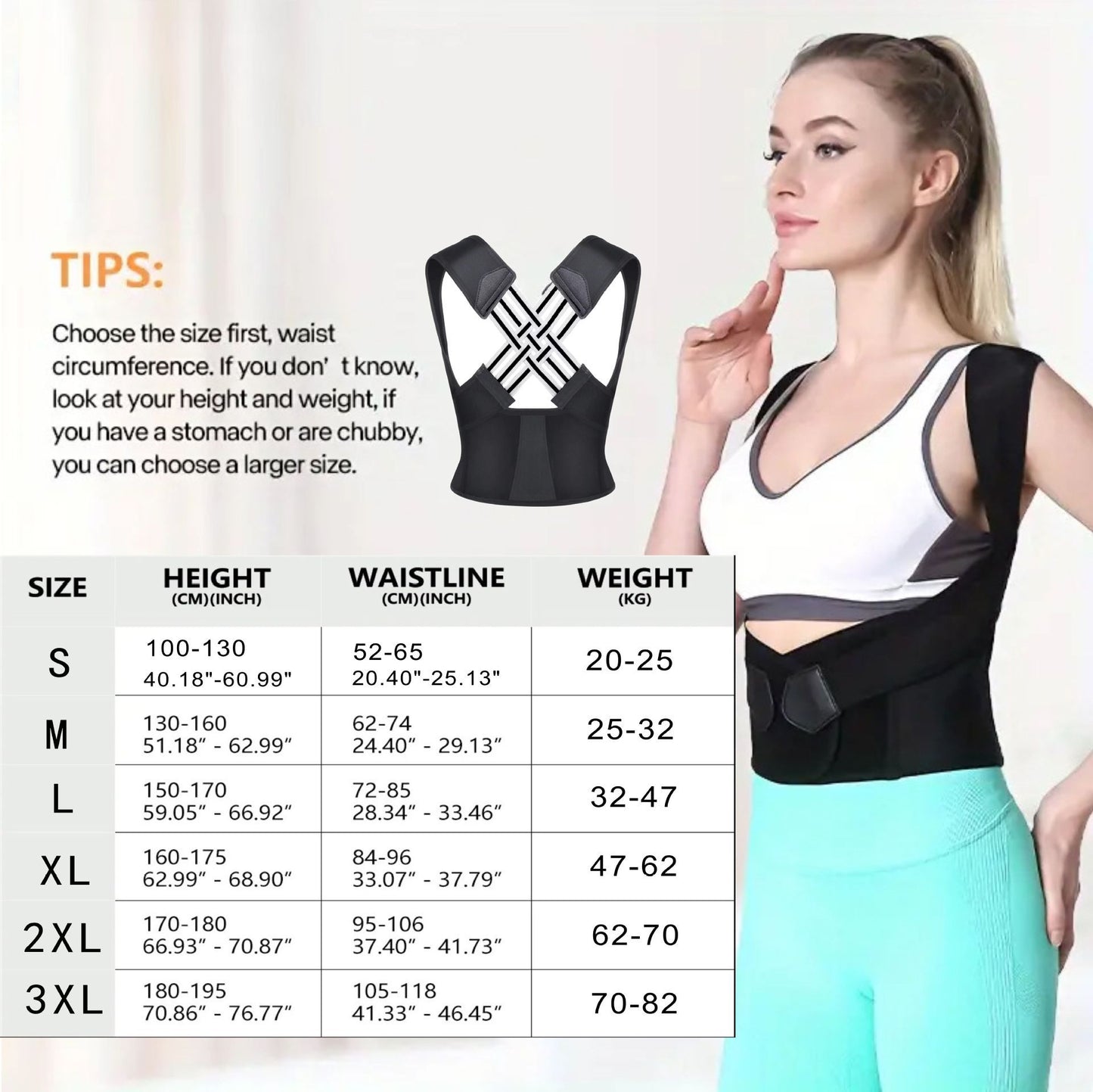 Posture Corrector Back Support Belt